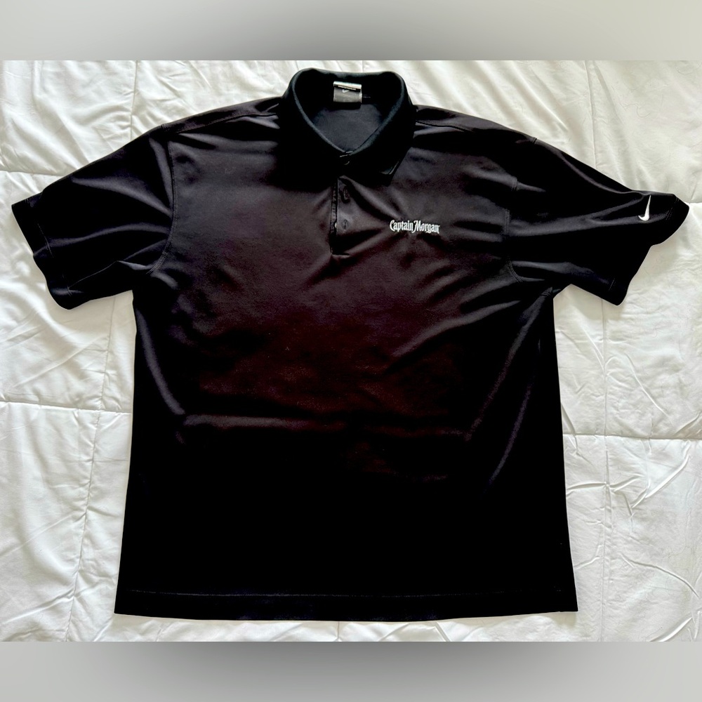 Nike Dri Fit Captain Morgan Polo Men’s Large
